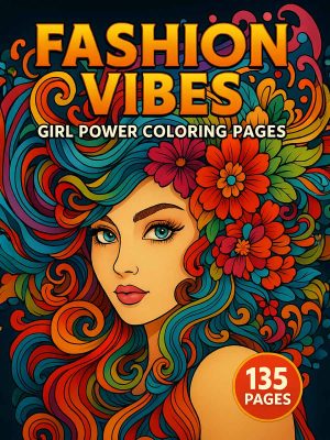 Fashion Vibes – 1357 Girl Power Coloring Pages